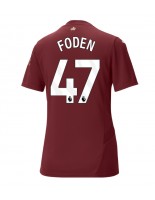 Manchester City Phil Foden #47 Tredjedrakt Dame 2024-25 Korte ermer